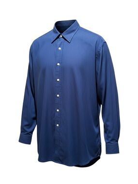 Austin Reed Classic Men's Long-Sleeve Dress Shirt - Blue